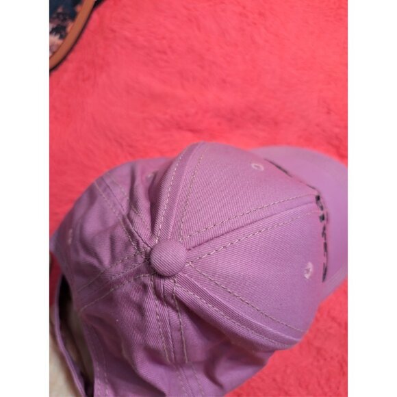 Callaway Purple Mauve Golf Baseball Cap Hat 100% Cotton Adjustable Strapback - Picture 5 of 8